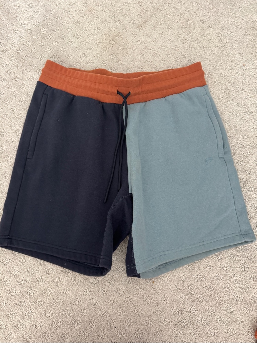 Men's Fabletics ColorBlock Shorts Size Large